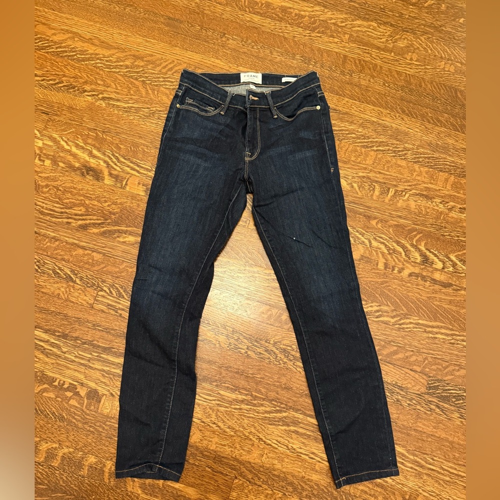 Frame Denim Indigo le Skinny de Jeanne - 28